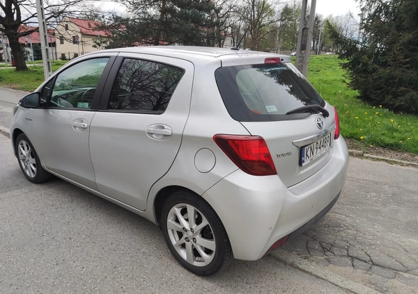 Toyota Yaris cena 46000 przebieg: 54500, rok produkcji 2016 z Ulanów małe 232